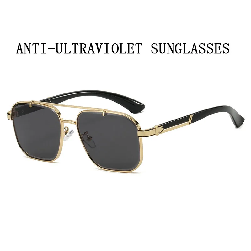 Квадратные Солнцезащитные очки для мужчин и женщин модные солнцезащитные