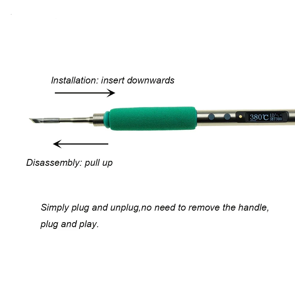 Для паяльной станции KSGER C210 наконечники JBC TFT-экран электроинструменты сделай сам
