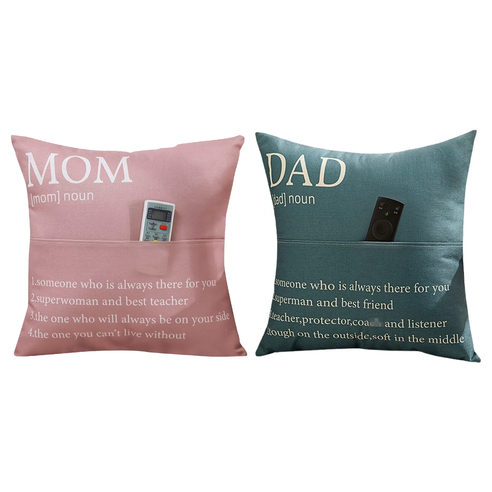 

Pack Of 2 Throw Pillow Covers Pack Of 2 Decorative Square Pillowcase Waterproof Linen Cushion Case For Sofa Couch Chair Bedroom