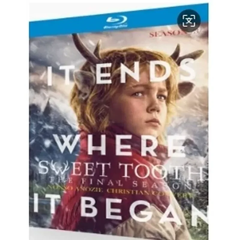 Blu-ray Ultra HD Американский телесериал «Antlers Boy», 3-й сезон, BD-диск, 2 CD-диска, китайские и английские субтитры (art.: 3920daea68bcd) - 3920daea68bcd