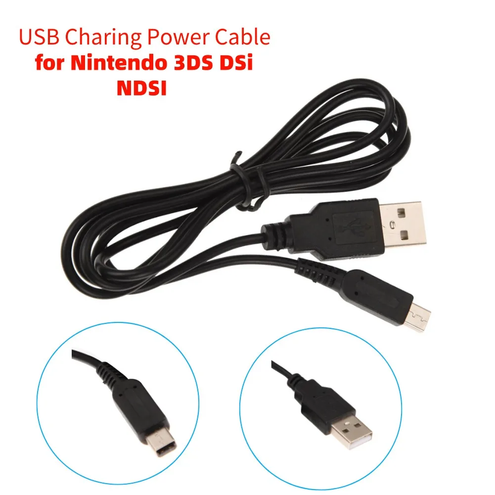 

Зарядный USB-кабель для Nintendo 3DS DSi NDSI, 1,2 м