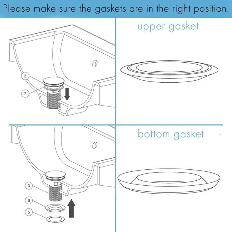 Sink Drain Without Overflow Bathroom Popup Assembly Stopper Vessel Brushed Brass