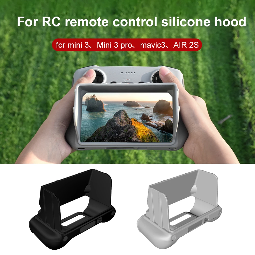 

Противоскользящий защитный чехол с солнцезащитным козырьком чехол для пульта дистанционного управления противоударный чехол для дрона ак...