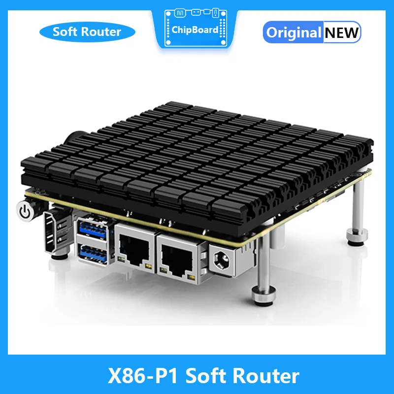 

Development Version X86-P1 Soft Routing N3050/N3160/N3700 Mini Host 6W Low Power Quad-Core Four-Thread MiniPC