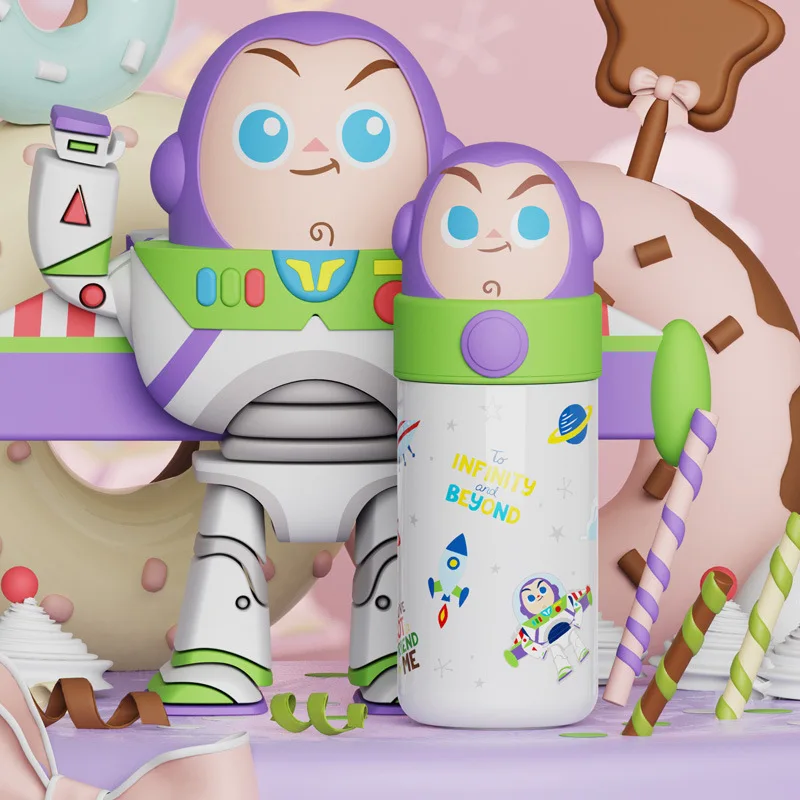 Cartoon Disneys Toy Story Vacuum Cup Buzz Lightyear Alien Th