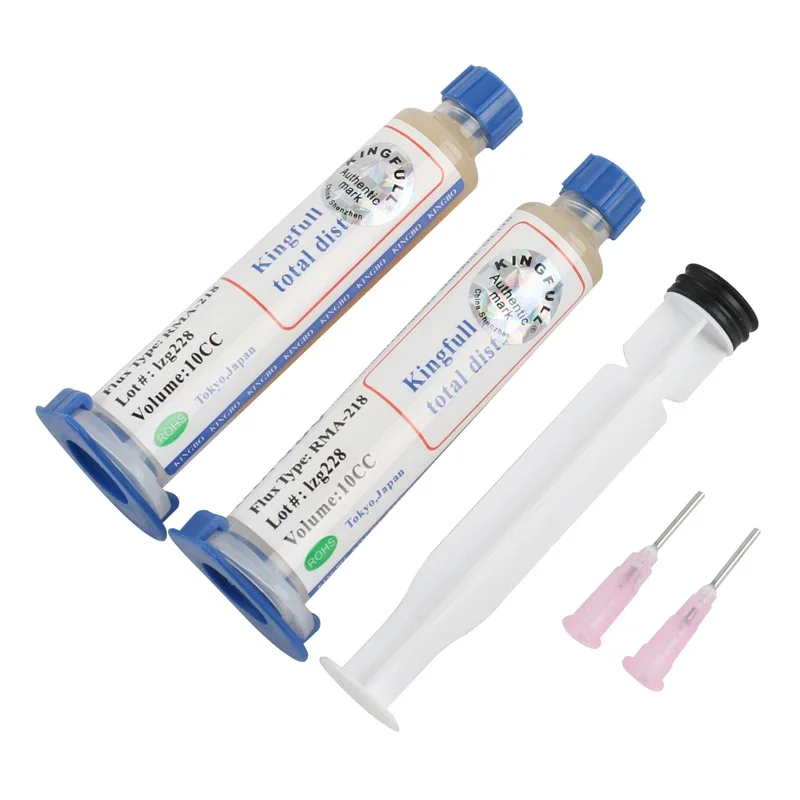 

KINGBO RMA-218 Флюсовая паста для пайки 2 шт.