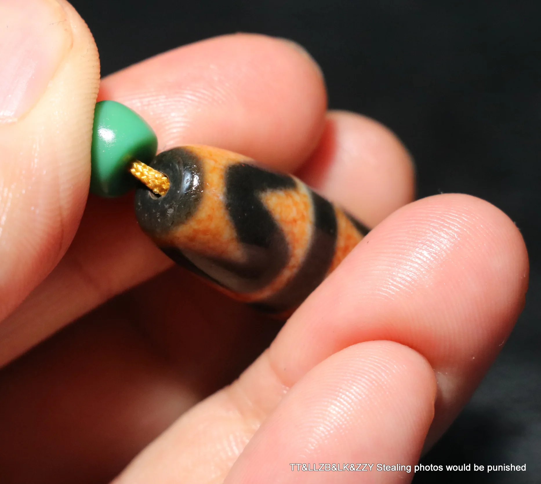 Волшебная энергия Тибетский Топ Старый Агат двойные тигровые зубы бусины дзи