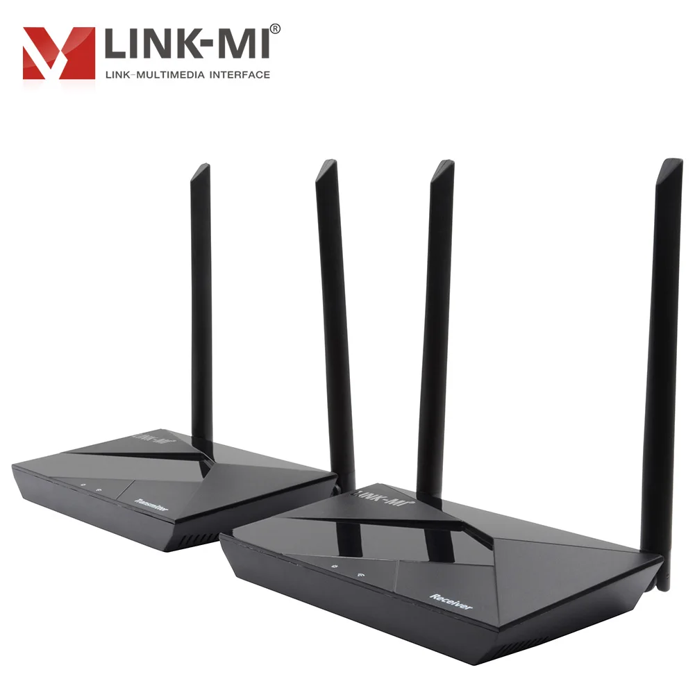 

LINK-MI 100m Wireless HDMI Extender Kits 1080p@60Hz Support IR Control long distance transmission Wireless Transmitter Receiver
