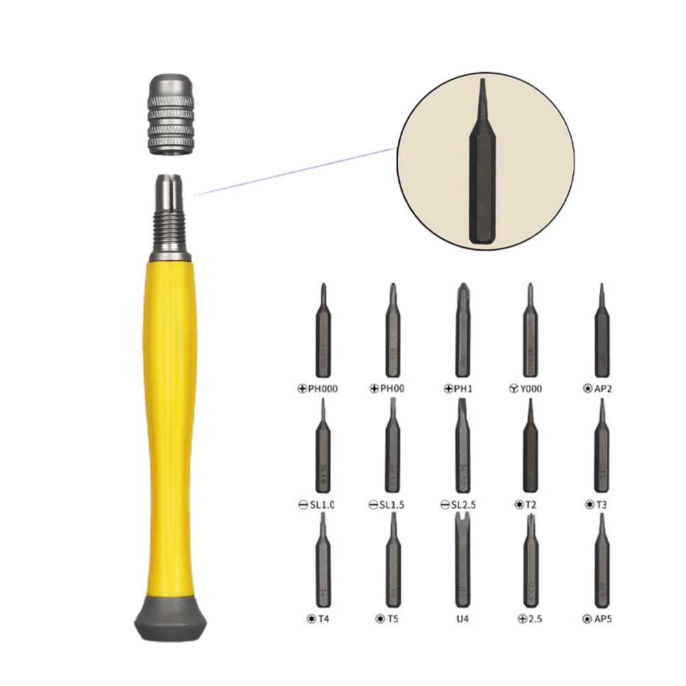 

16 в 1 Набор отверток магнитные прецизионные шлицевые крестовые отвертки многофункциональные звездообразные отвертки ручные инструменты