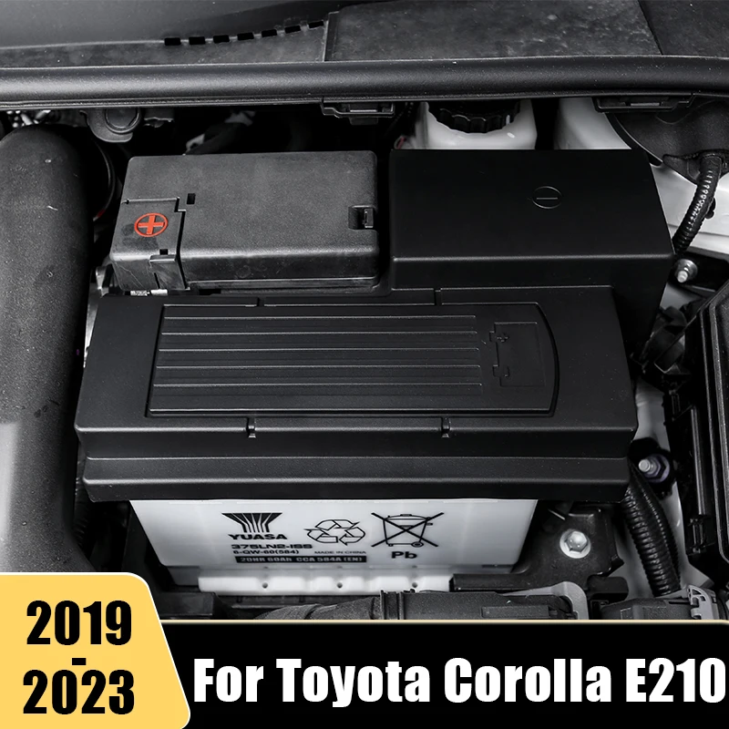 

Engine Battery Protection Cover For Toyota Corolla E210 2019 2020 2021 2022 2023 Hybrid Car Anode Electrode Shell Accessories