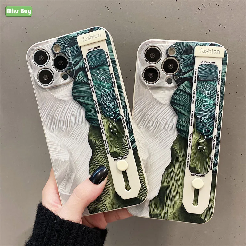 

Artistic Oil Paint Stylet Wrist Strap Liquid Silicone Shockproof Case for Xiaomi Redmi 4X 5A 7 8A Pro Note 8T 8A Pro 9 9A 9C 10A