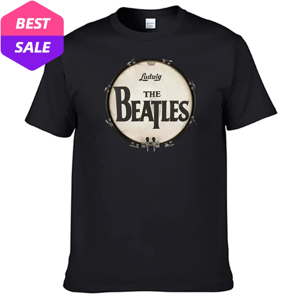 The hot sale 2024 b-Beatles uk-Band T Shirt 100% Cotton Brand Quality Top Sales Shirts