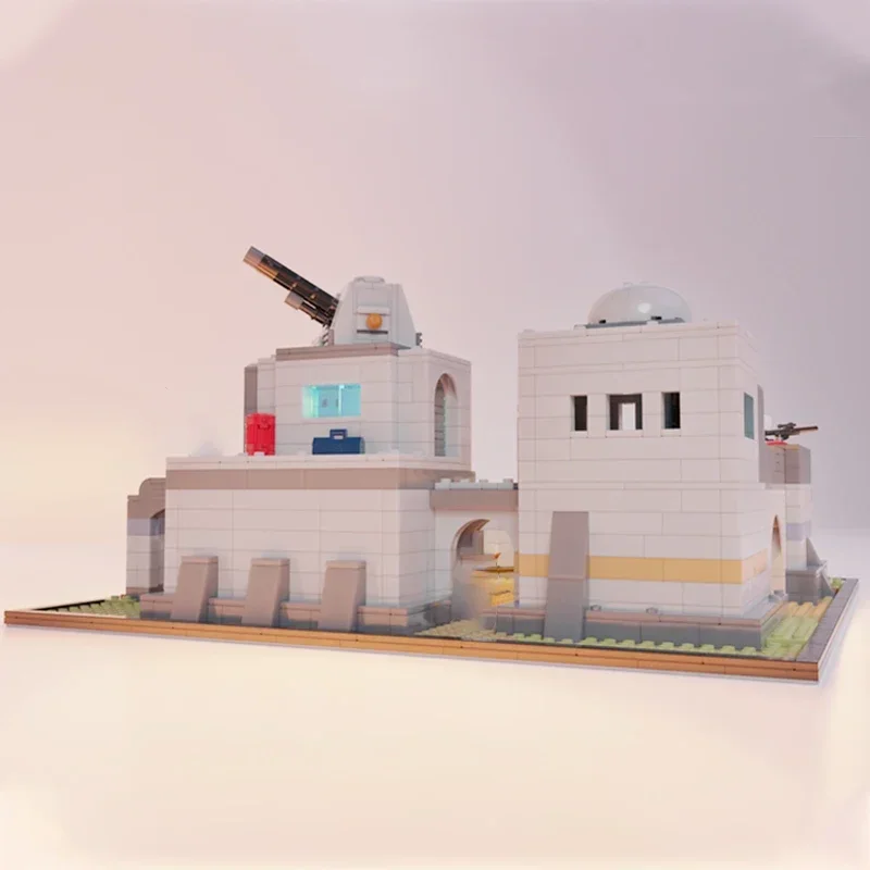 Звездный фильм Moc строительные кирпичи солдат бункер базовая модель