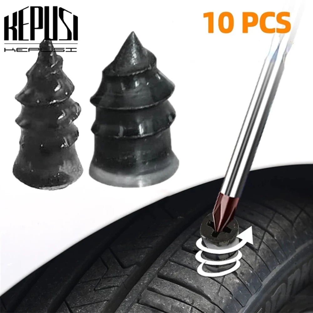 

Vacuum Tyre Repair Nail Kit For Car Motorcycle Scooter Tire Repair Tool Set Puncture Repair Tubeless Repair Rubber Nail