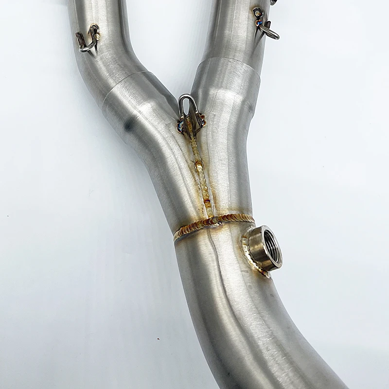 Новая выхлопная полная система мотоциклетная перекрестная передняя Труба для BMW