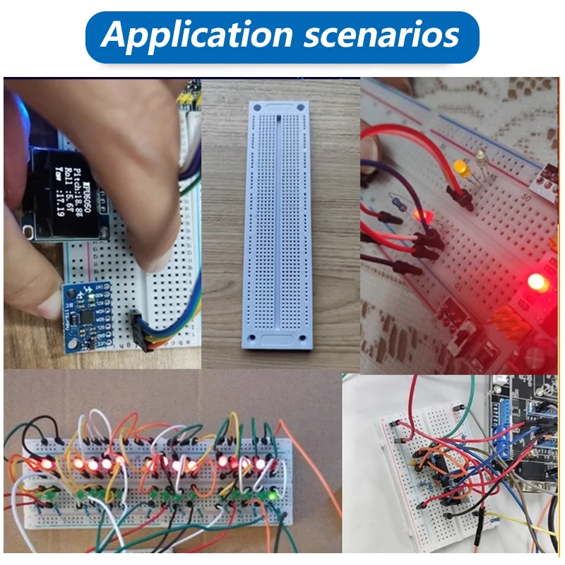65 шт./лот макетный провод 25 20 16 12 см беспаечный соединительный кабель питания
