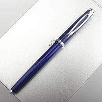 rollerball pens gift 1pclot metal smooth writing medium point 0 5mm black ink refill ballpoint pens office supplies