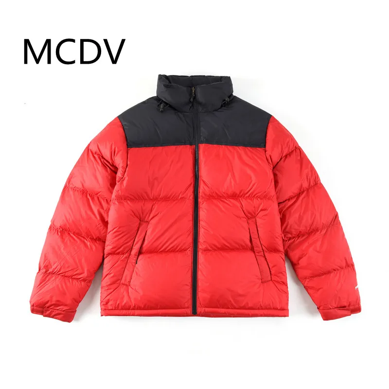 

Мужская и Женская куртка с длинным рукавом, пуховик с капюшоном, модный бренд, зима 700