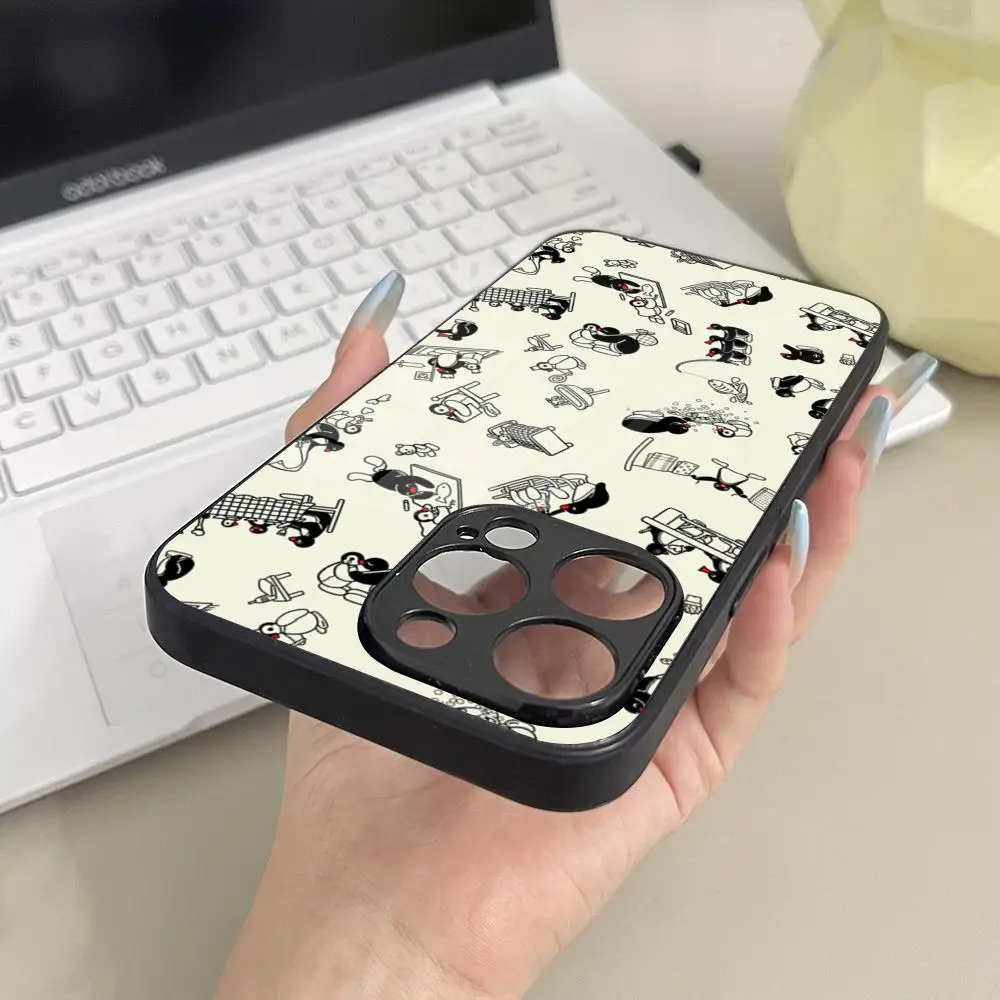 Чехол-накладка PinguS PenguinS из стекла для Samsung S24 S26 S25 S23 Ultra Fe Plus A16 A17 A37 A57 A15 A25 A35 (art.: 3920daca432ec) - 3920daca432ec