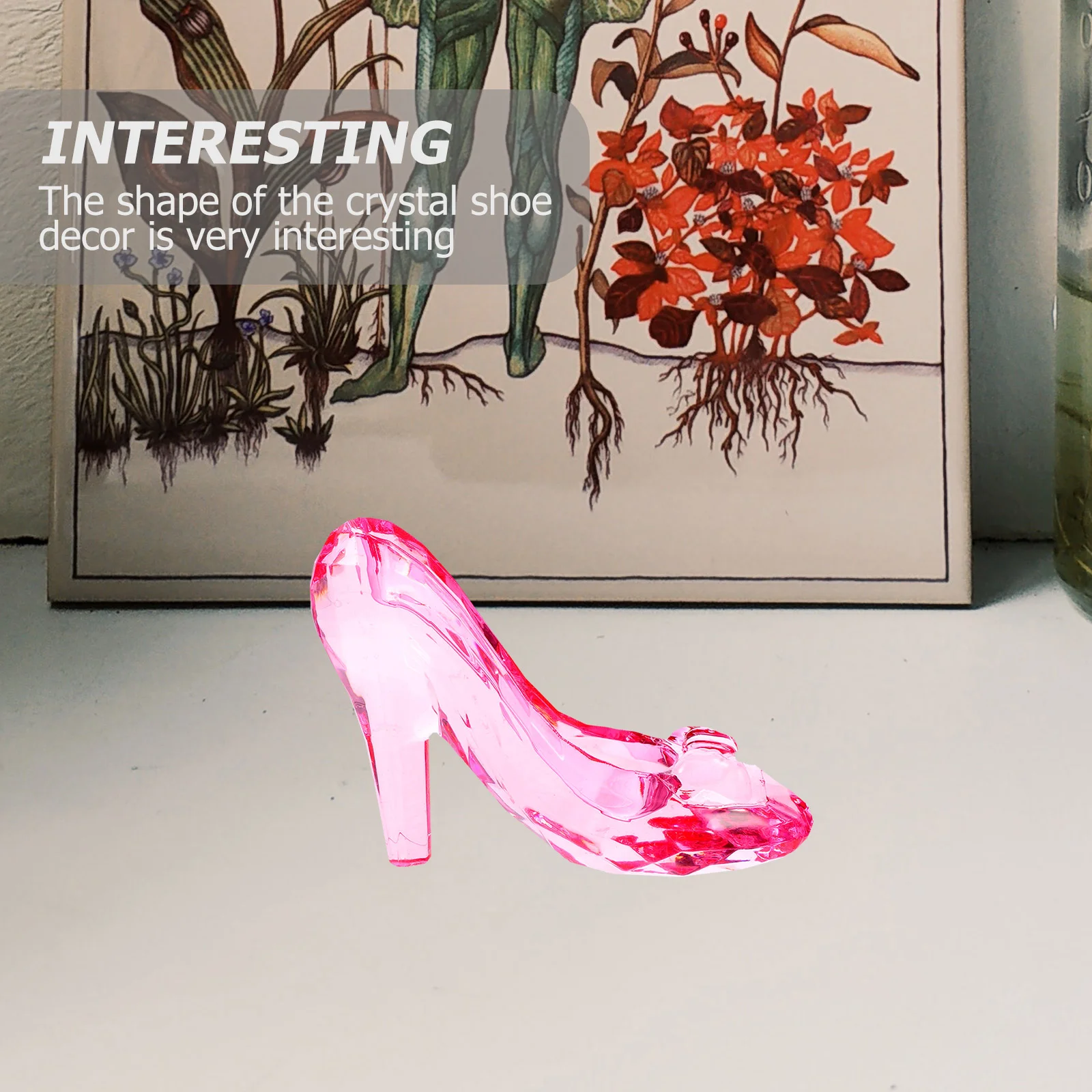 Рисунок 2 - Хрустальные высокие туфли на каблуках