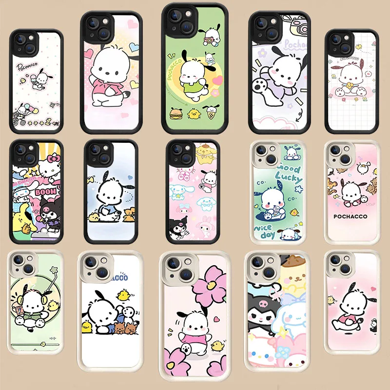 WR-58 Белый ступенчатый чехол из ТПУ с помпонами для Samsung A21S 24 25 33 34 35 51 53 55 73 S23 Plus Ultra