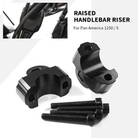 motorcycle accessories handle bar riser clamp extend handlebar adapter mount for ra1250 pa1250 pan america 1250 s special 2021