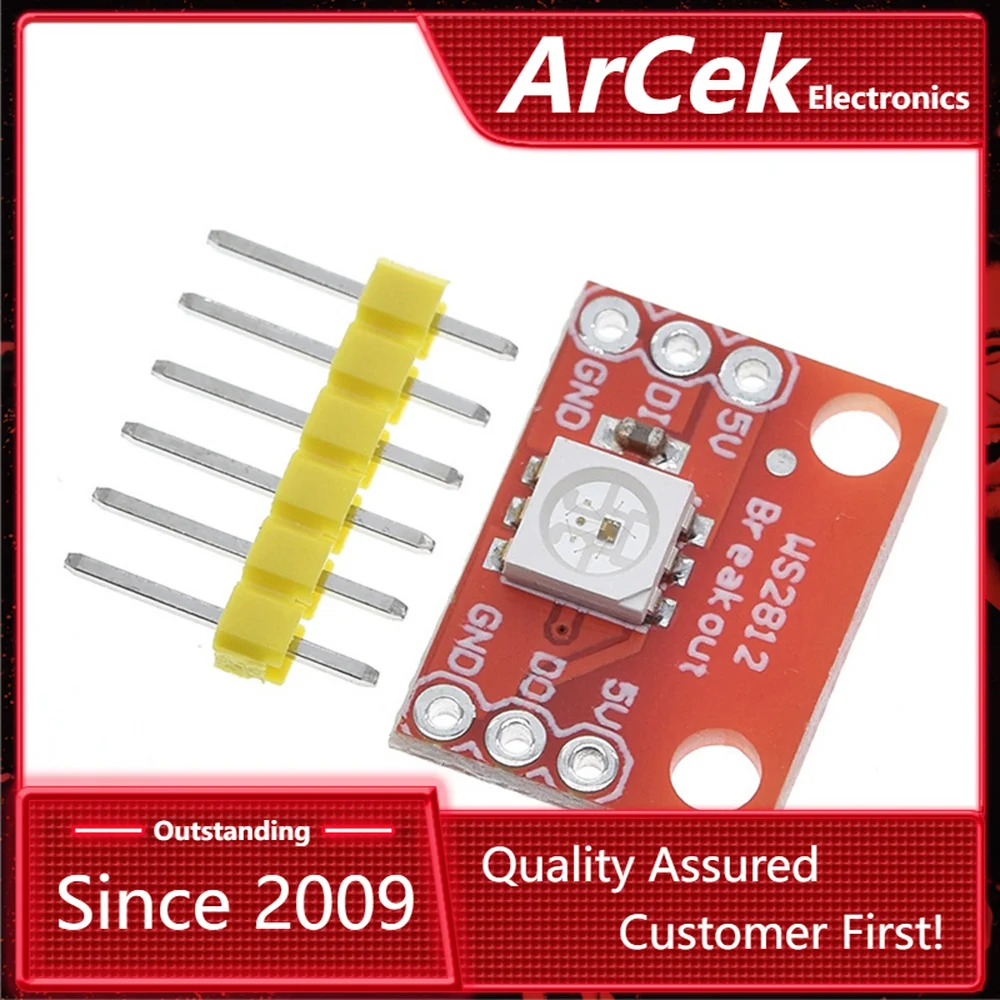 

Новый RGB-модуль WS2812 для arduino