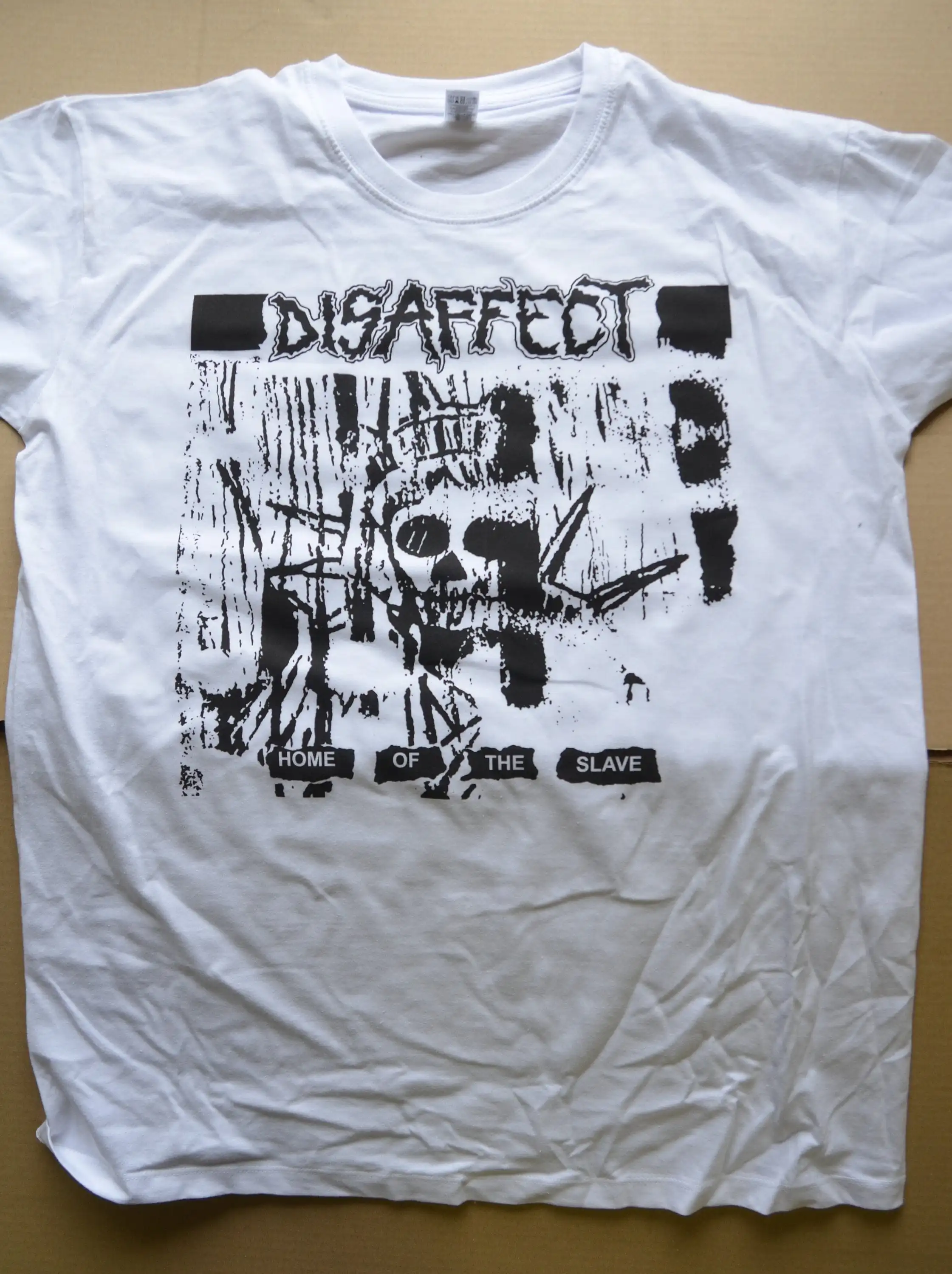 Disaffect хардкор панк корка измельчение футболка Merch
