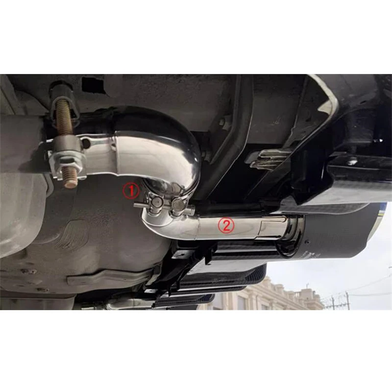 Для хвостовой горловины из углеродного волокна Honda Civic Sedan трубчатый глушитель