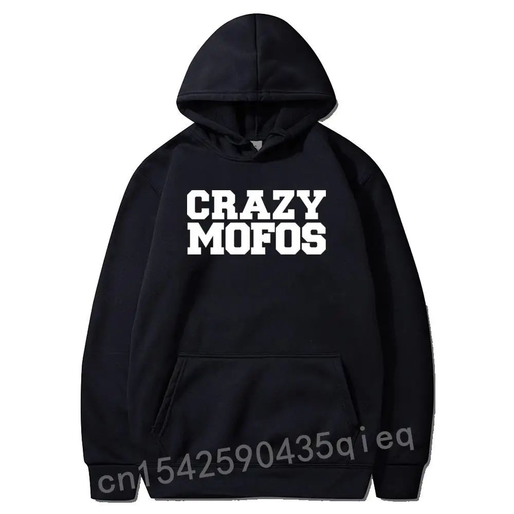 

2022 New Artistic Design crazy mofos Hoodies Fashion Long Sleeve Hoodie Men Casual Sweatshirts Free Shipping