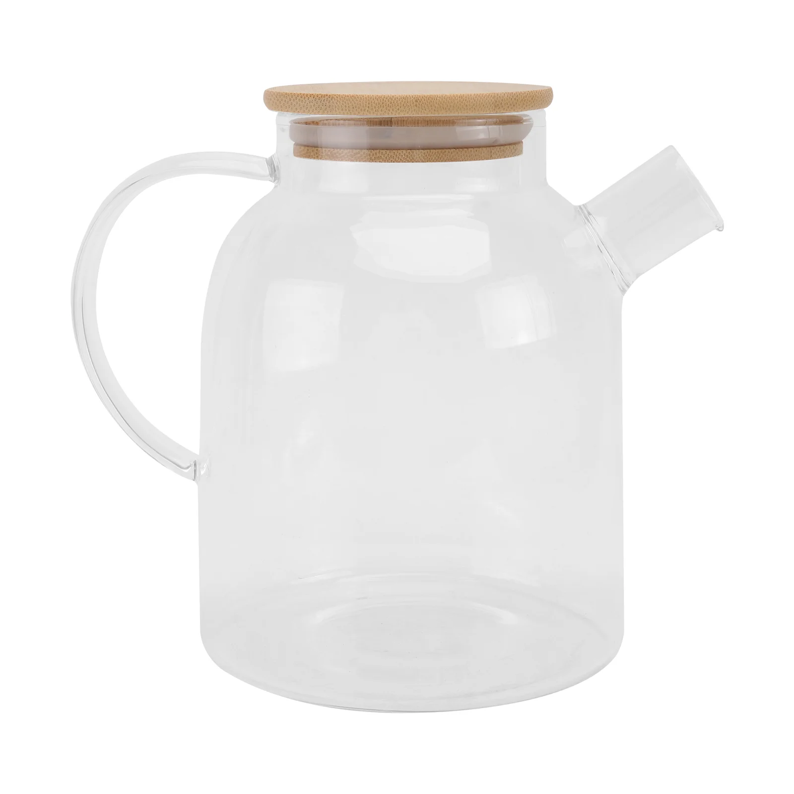 

Pitcher Tea Glasshot Cold Jugkettle Teapot Pot Infuser Beverageicepots Lemonade Pitchers Lid Jar Containerlarge Cup