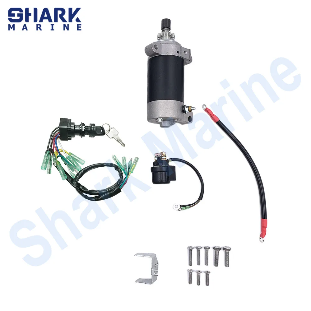 

Набор для преобразования электрического старта для YAMAHA 4-тактный подвесной 20HP, модель 6AH (индивидуальный простой комплект)