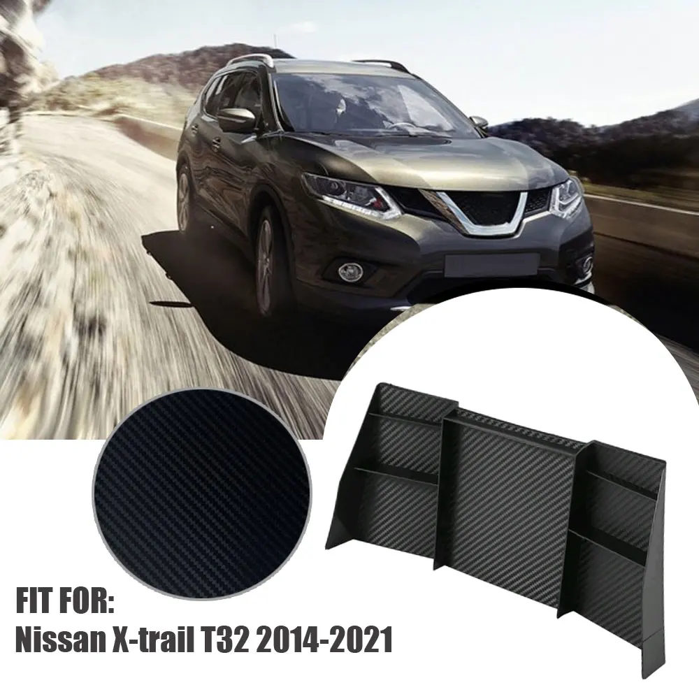 

1 комплект для Nissan X-trail T32 2014-2021, контейнер для хранения центральной консоли автомобиля из АБС-пластика, декоративный контейнер для хранения, аксессуары для салона автомобиля