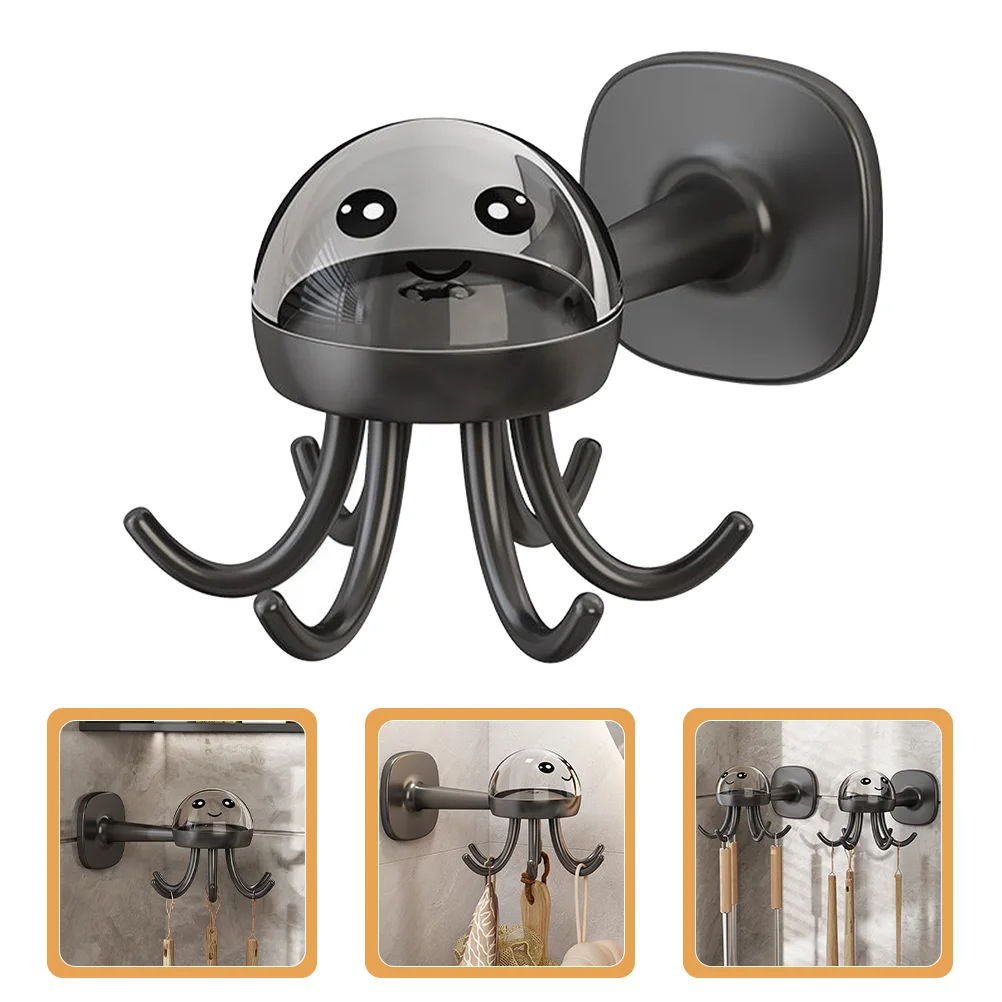 

Kitchen Utensil Holder Hook Rotating Utensil Hanging Hook Wall Mounted Tools Hanger Organizer