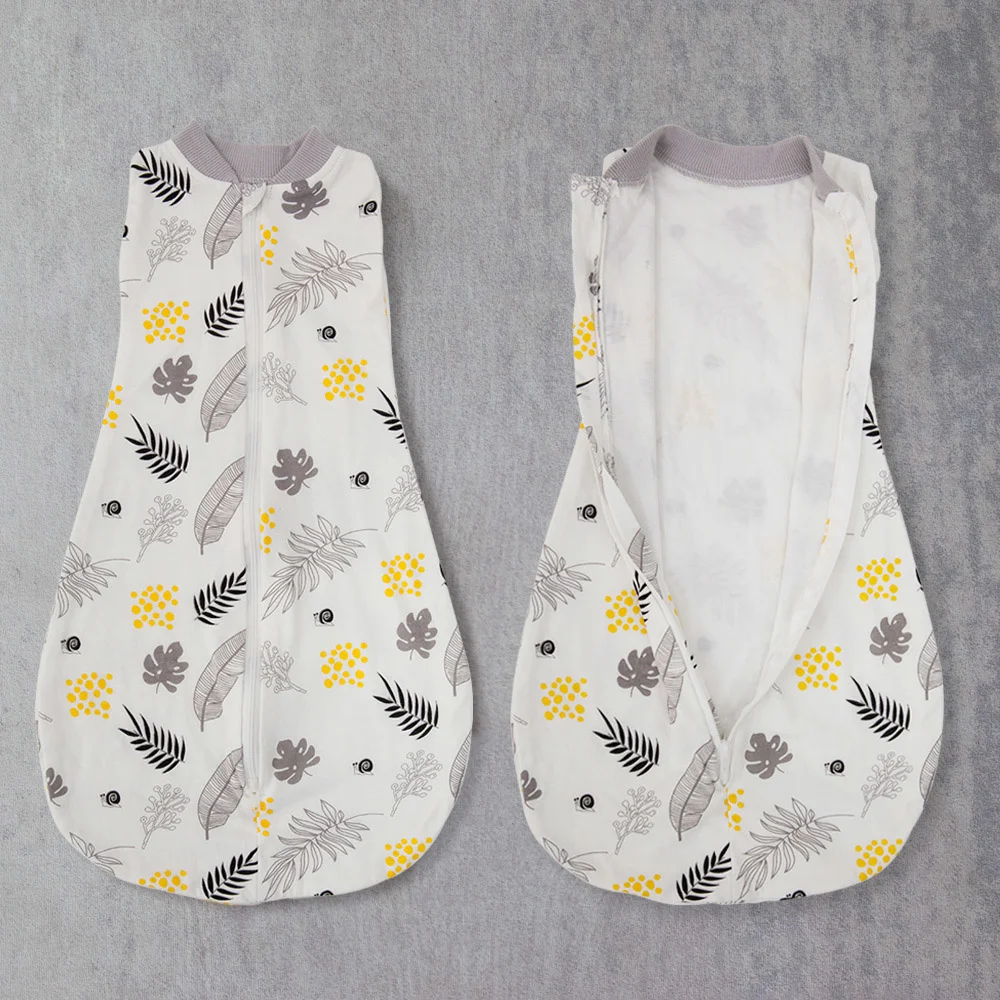 

Newborn Baby Swaddle Sack Baby Blanket Newborn Bedding 100% Cotton Printed 0-6M Sleeping Bag Diaper Changing Swaddle Wrap