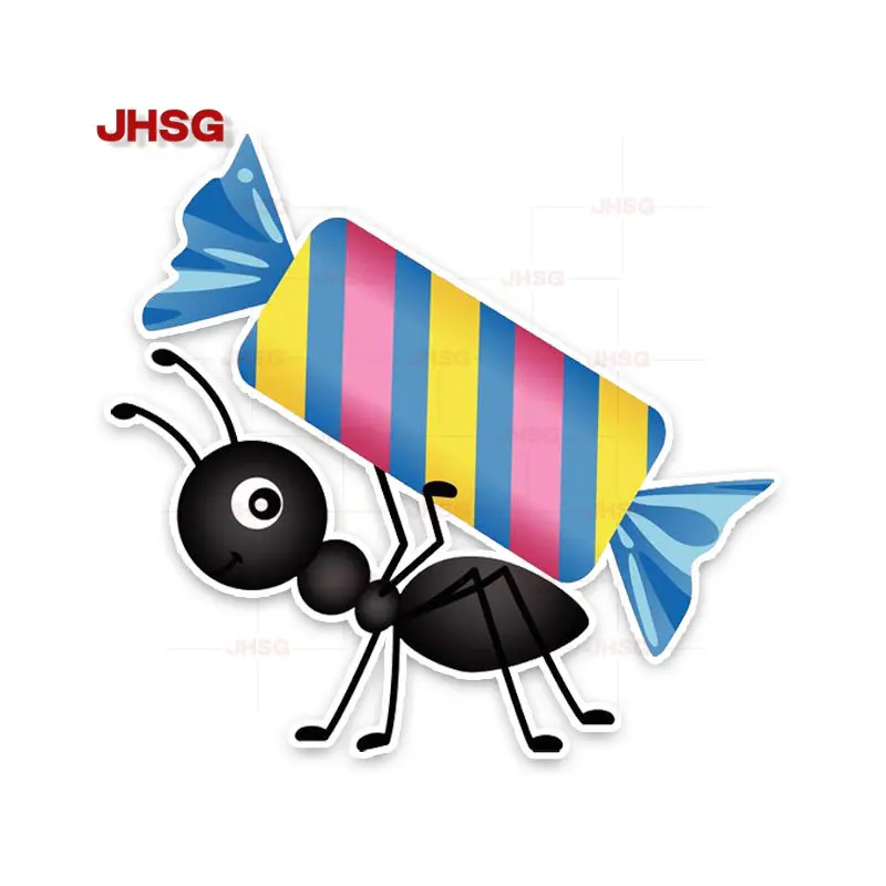 

Fun Candy Ant Moving Fun Car Sticker Motorcycle Decoration Accessories