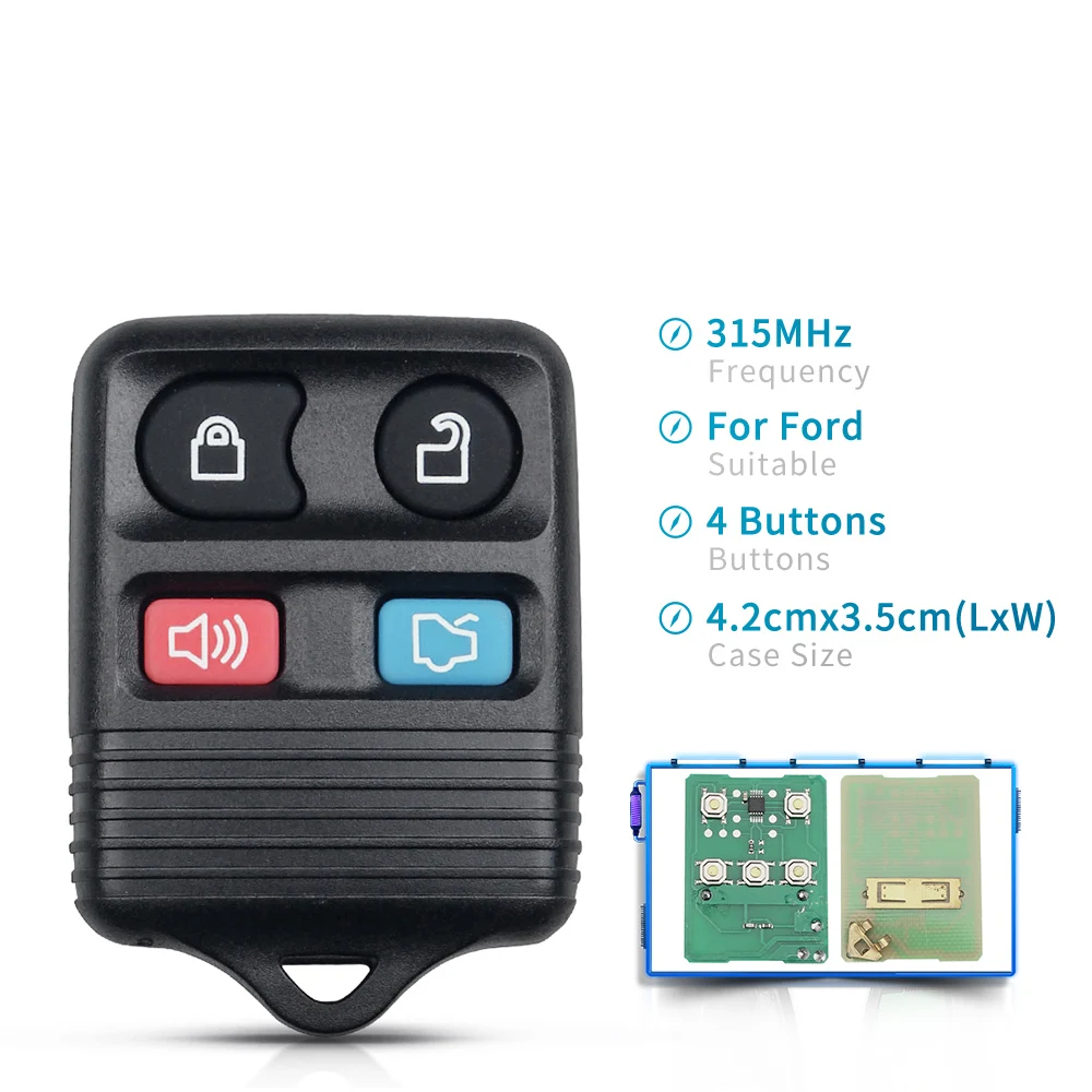 

Брелок для автомобильного ключа Ford Transit MK6 Connect 2000 2001 2002 2003 2004 2005 2006