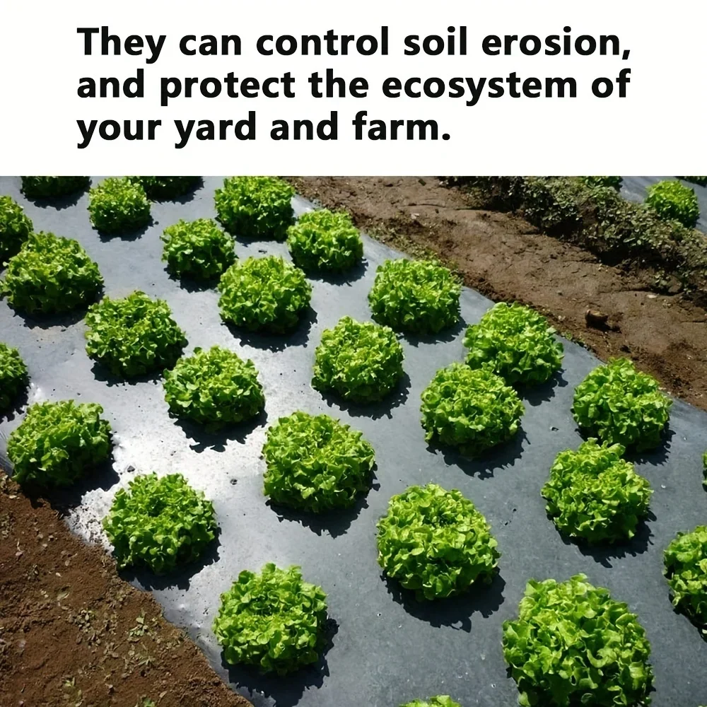 

Черная пластиковая мульчирующая пленка