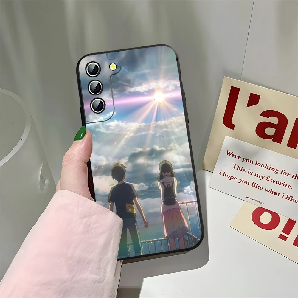 Чехол для телефона Weathering With You Samsung Galaxy S23 S22 S24 S25 S21 Ultra Fe Plus A16 A34 A54 A24 A52 A53 M54 Cover