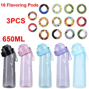 650ML Air Up Flavored Water Bottle Scent Water Cup Sports Water Bottle For Fitness Fashion Water Cup With Straw Flavor Pods 1