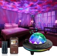ufo galaxy projector star night light projector with music speaker for kids adults bedroom party home theatre ceiling decor gift