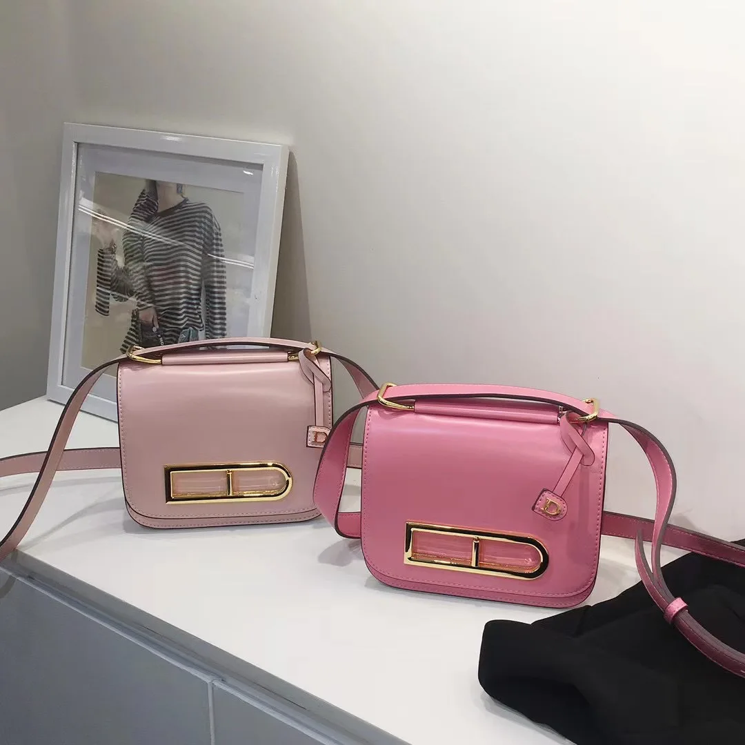 

Square Box Drew Bag Designer Small Roulis Bags One-shoulder Handbag Beancurd Bag Simple and Versatile Design COOL for DELVAUX