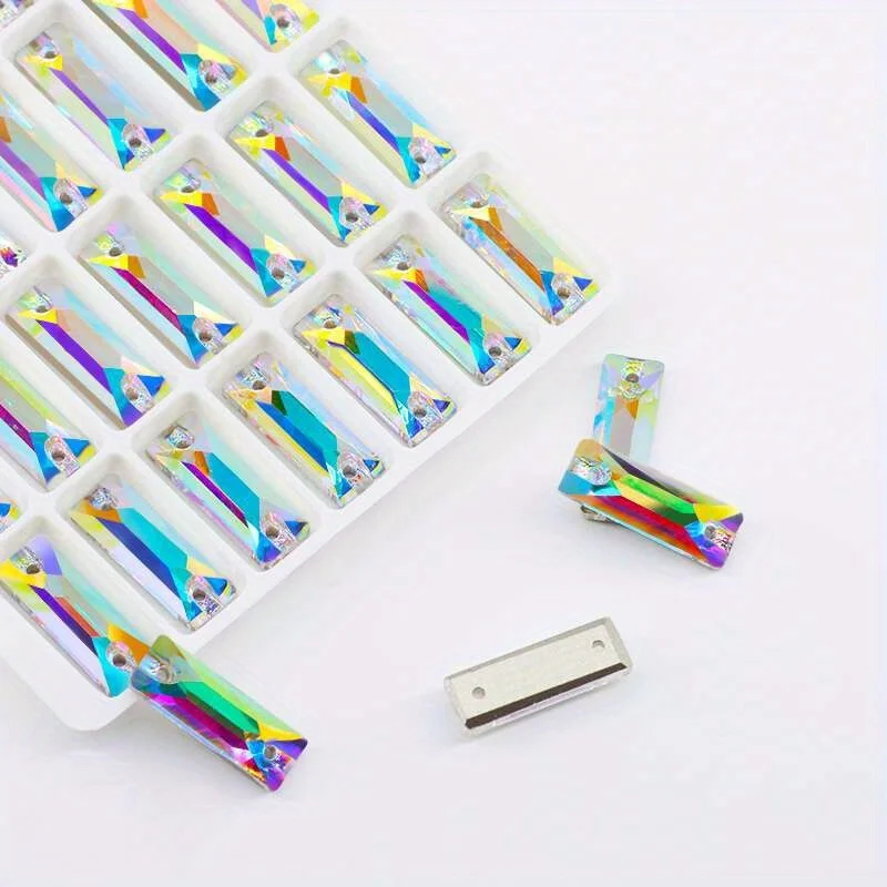 Высококачественные прямоугольные Кристаллы K9 украшения для рукоделия