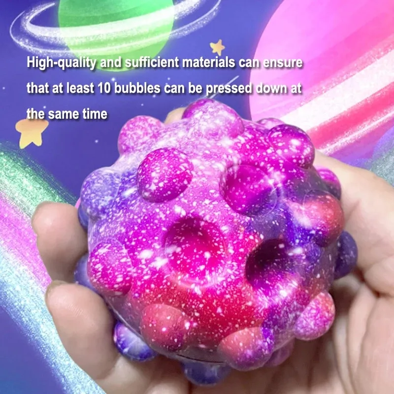 

Pop Fidget Reliver Stress Toys Rainbow 3D Pinch Ball Push Bubble Antistress Its Toys Simple Dimple Toy Autism for Adult Children