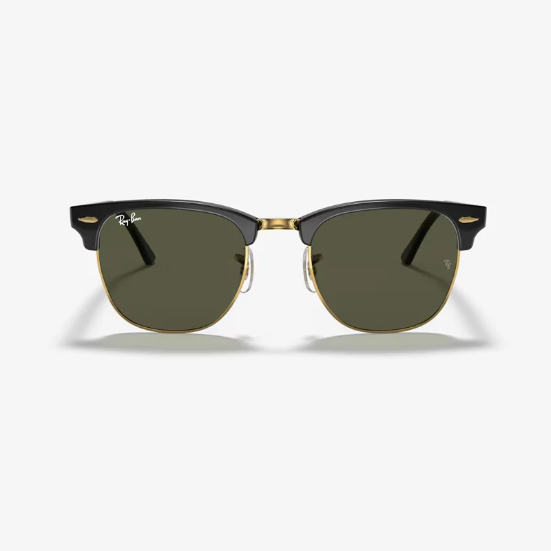 Фото Оригинальные солнцезащитные очки Rayban Classic Clubmaster 3016 со стеклянными линзами в коробке №5