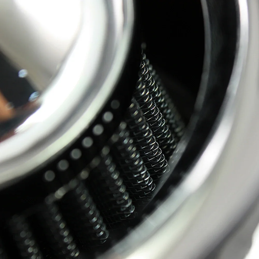 Воздушный фильтр из углеродного волокна универсальный автомобильный с высоким