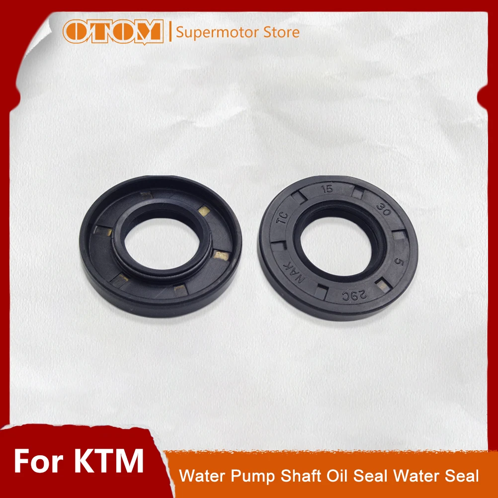 OTOM Motorcycle 15*30*5mm Water Pump Oil Seal Engine Repair Kit For KTM SXF XCF 250 350 HUSQVARNA FE FS FX 250 350 Motocross
