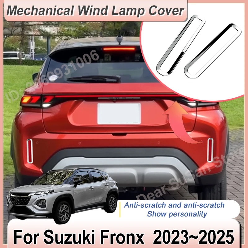 Фото Накладки на противотуманные фары для Suzuki Fronx 2023-2025: Защитные наклейки и декоративные элементы для тюнинга экстерьера автомобиля №2