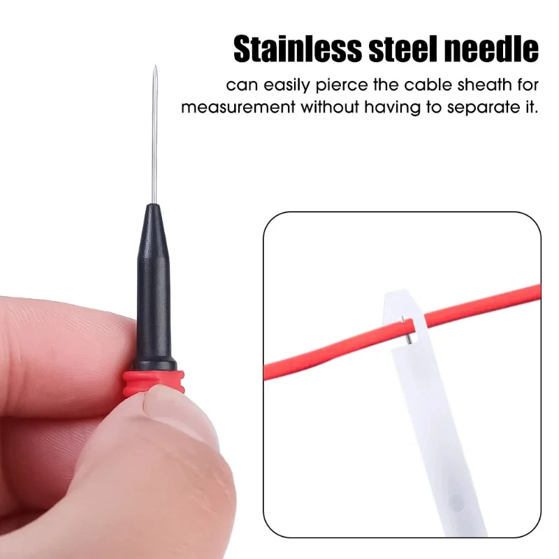 Автомобильный мультиметр 30 в тестовые щупы диагностический инструмент