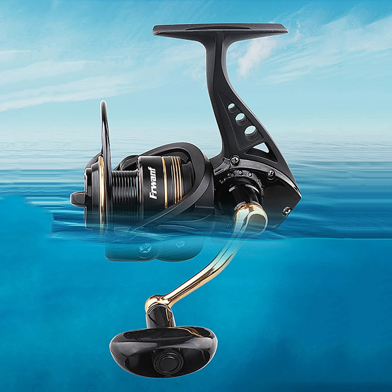 Ice Saltwater Fishing Reel Gear Metal Spool Marine Sport Spinning Wheel Water Proof Sea Heavy Carretilha Goods for Fishing